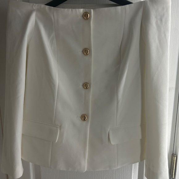 Off shoulder blazer - Picture 3 of 5